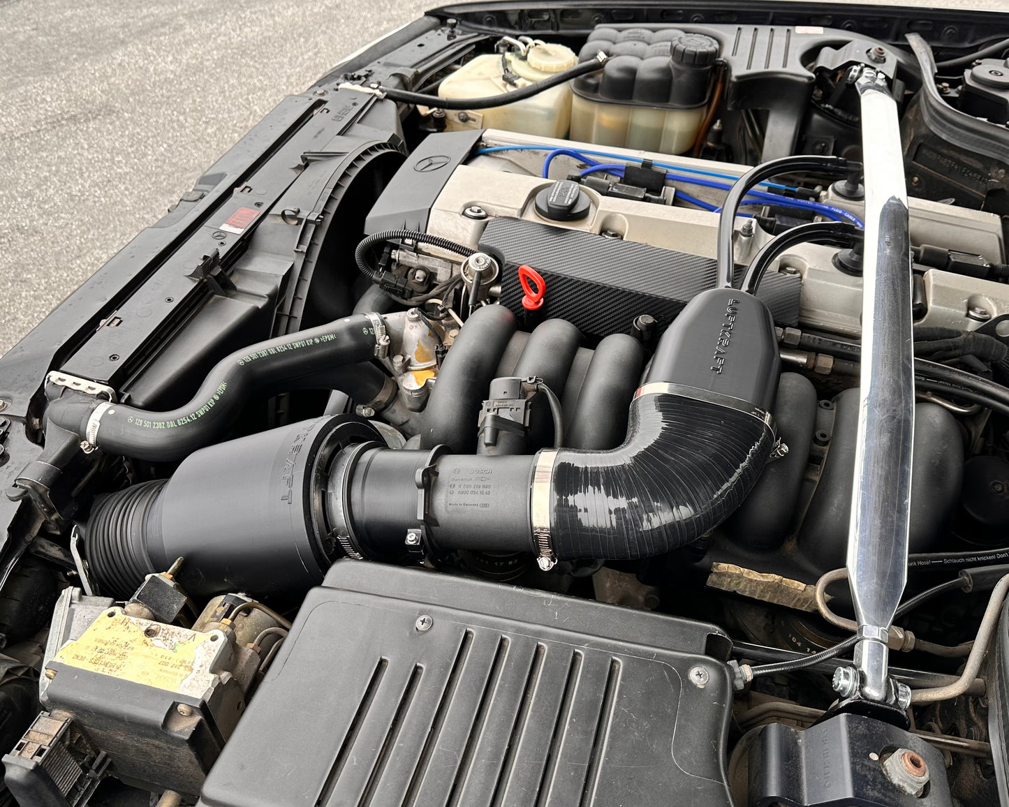 1994-98 Mercedes SL320 M104 High Flow Cold Air Intake (Filter Relocation)