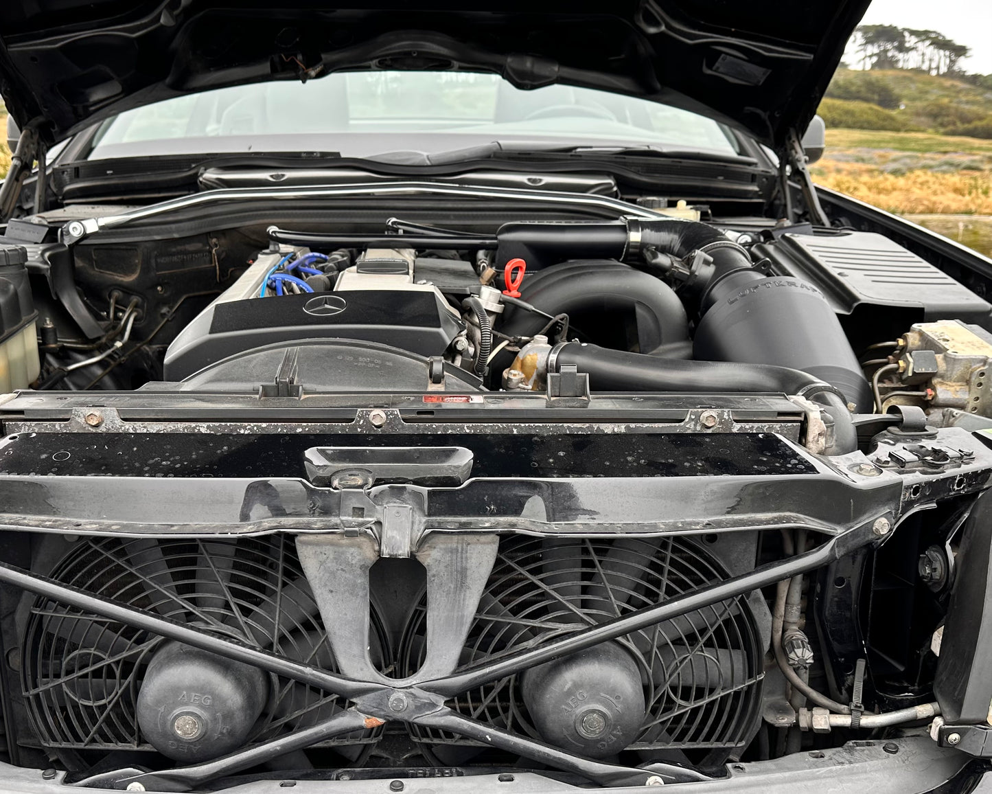 1994-98 Mercedes SL320 M104 High Flow Cold Air Intake (Filter Relocation)