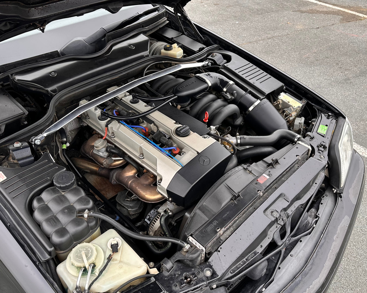 1994-98 Mercedes SL320 M104 High Flow Cold Air Intake (Filter Relocation)