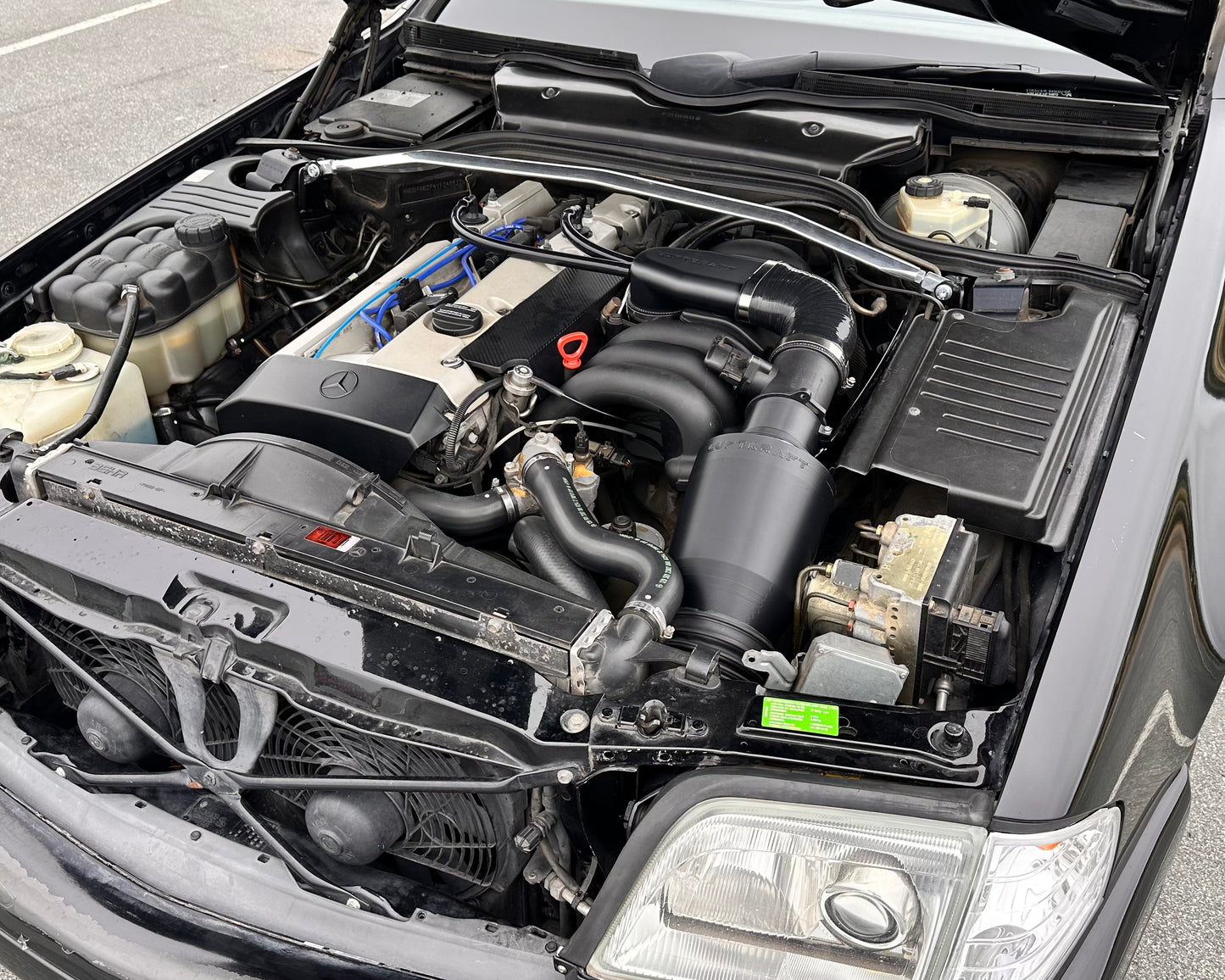 1994-98 Mercedes SL320 M104 High Flow Cold Air Intake (Filter Relocation)