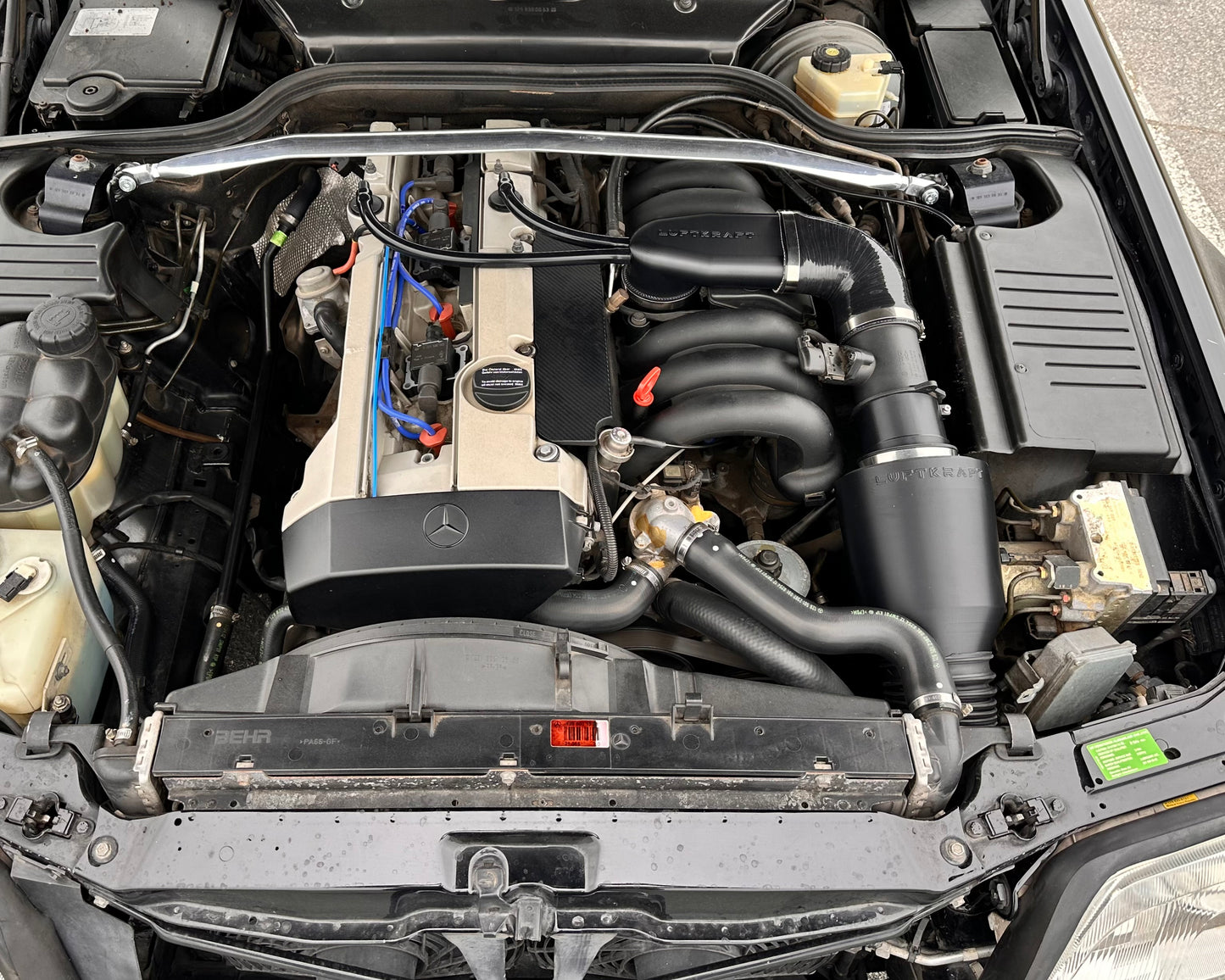 1994-98 Mercedes SL320 M104 High Flow Cold Air Intake (Filter Relocation)