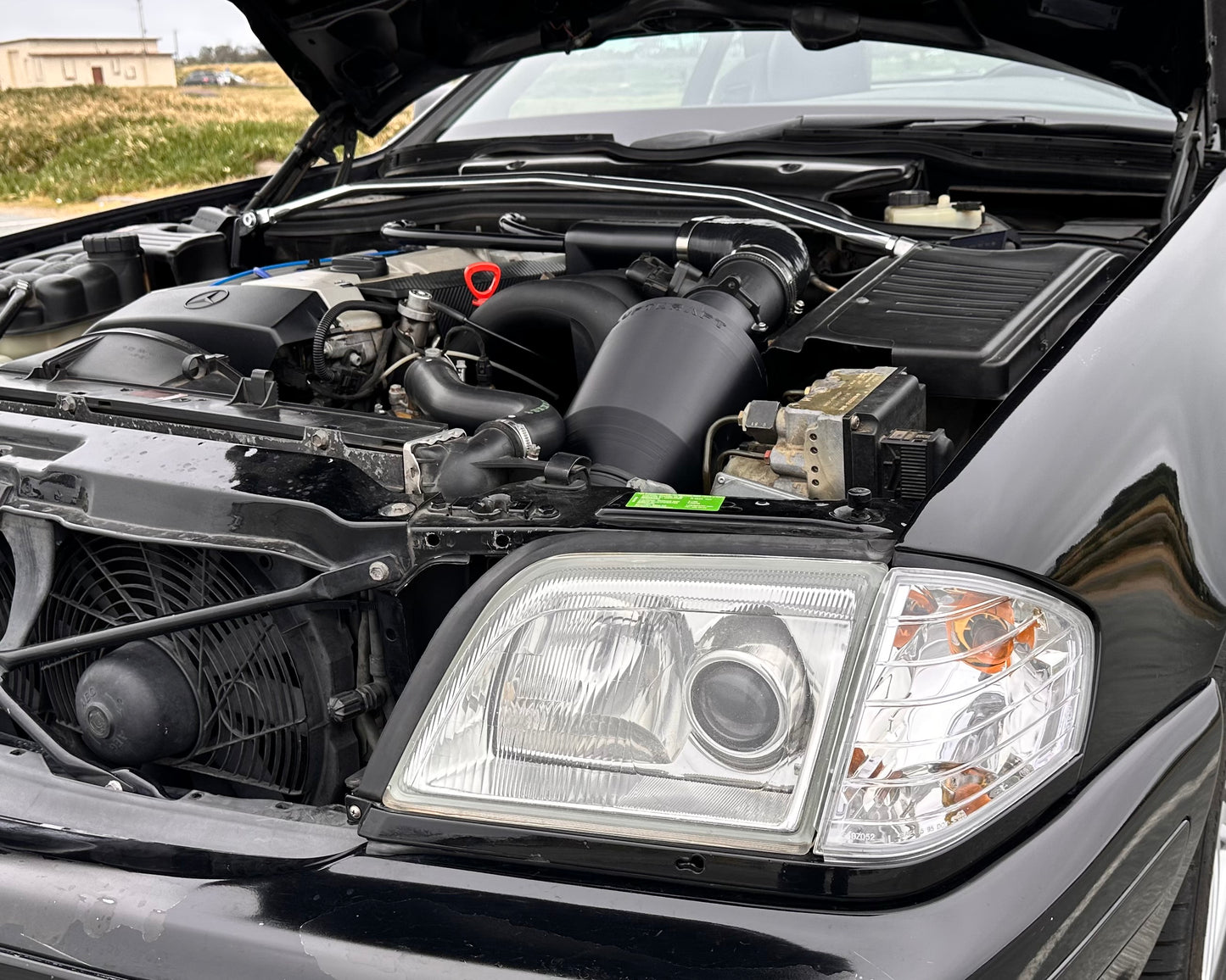 1994-98 Mercedes SL320 M104 High Flow Cold Air Intake (Filter Relocation)