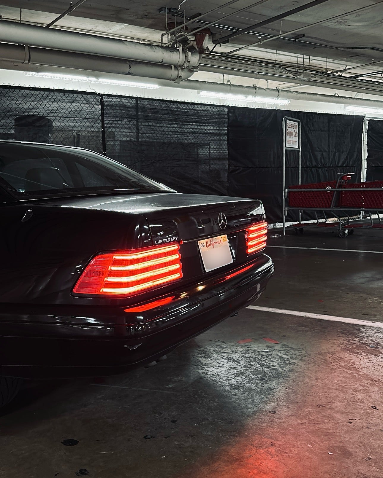 R129 SL Mercedes LED Taillights